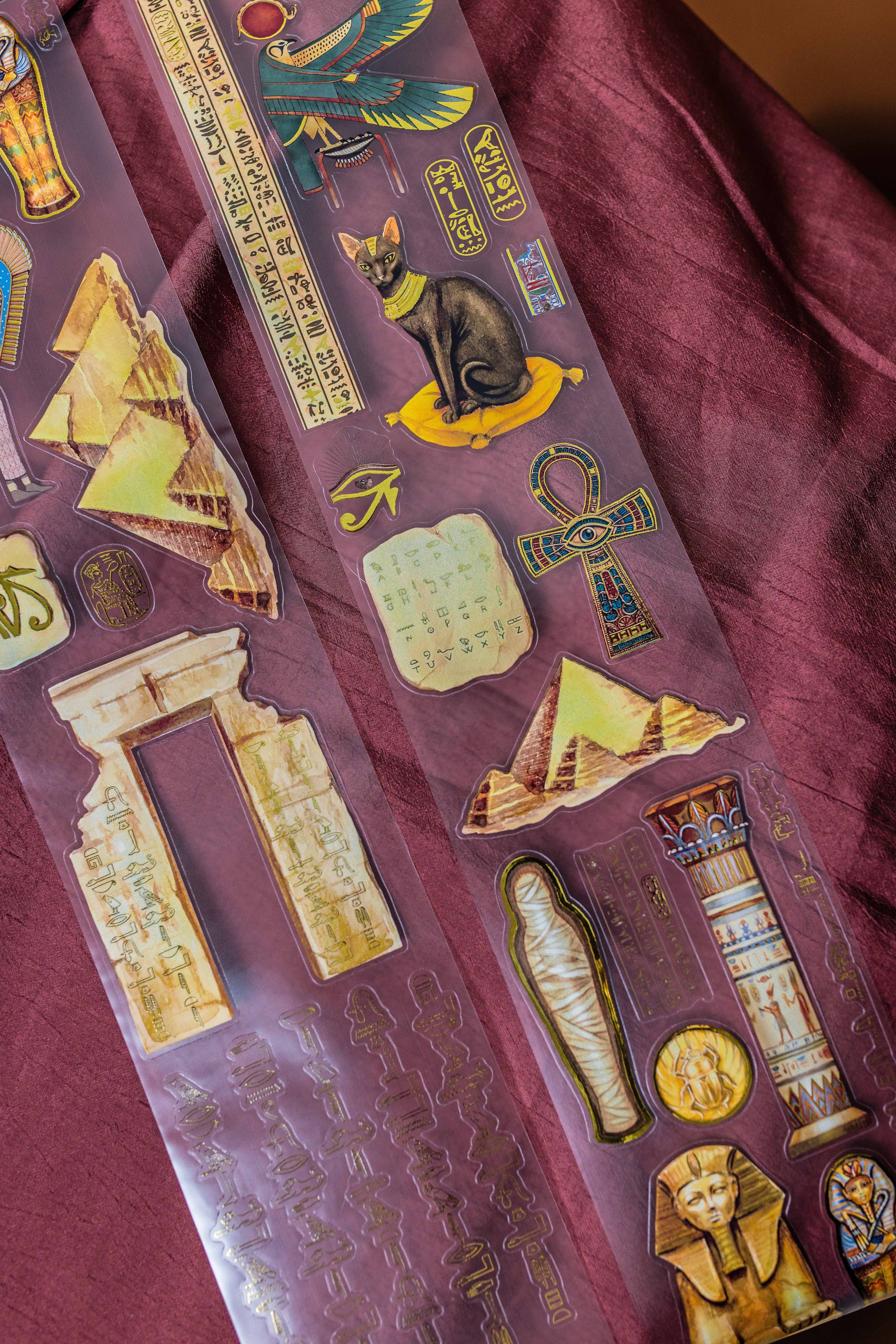 CoraCreaCrafts Ancient Egypt Transparent Tape - Image 6