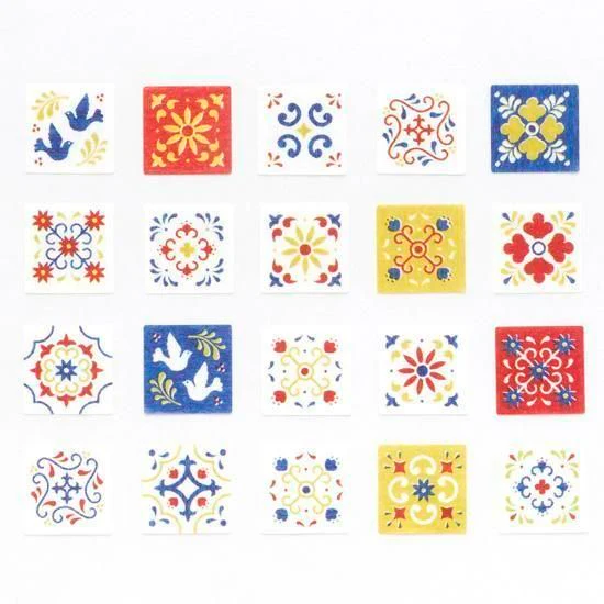 Bande Washi Tape Sticker Rolls - Tile - Fairy Tale - Image 3