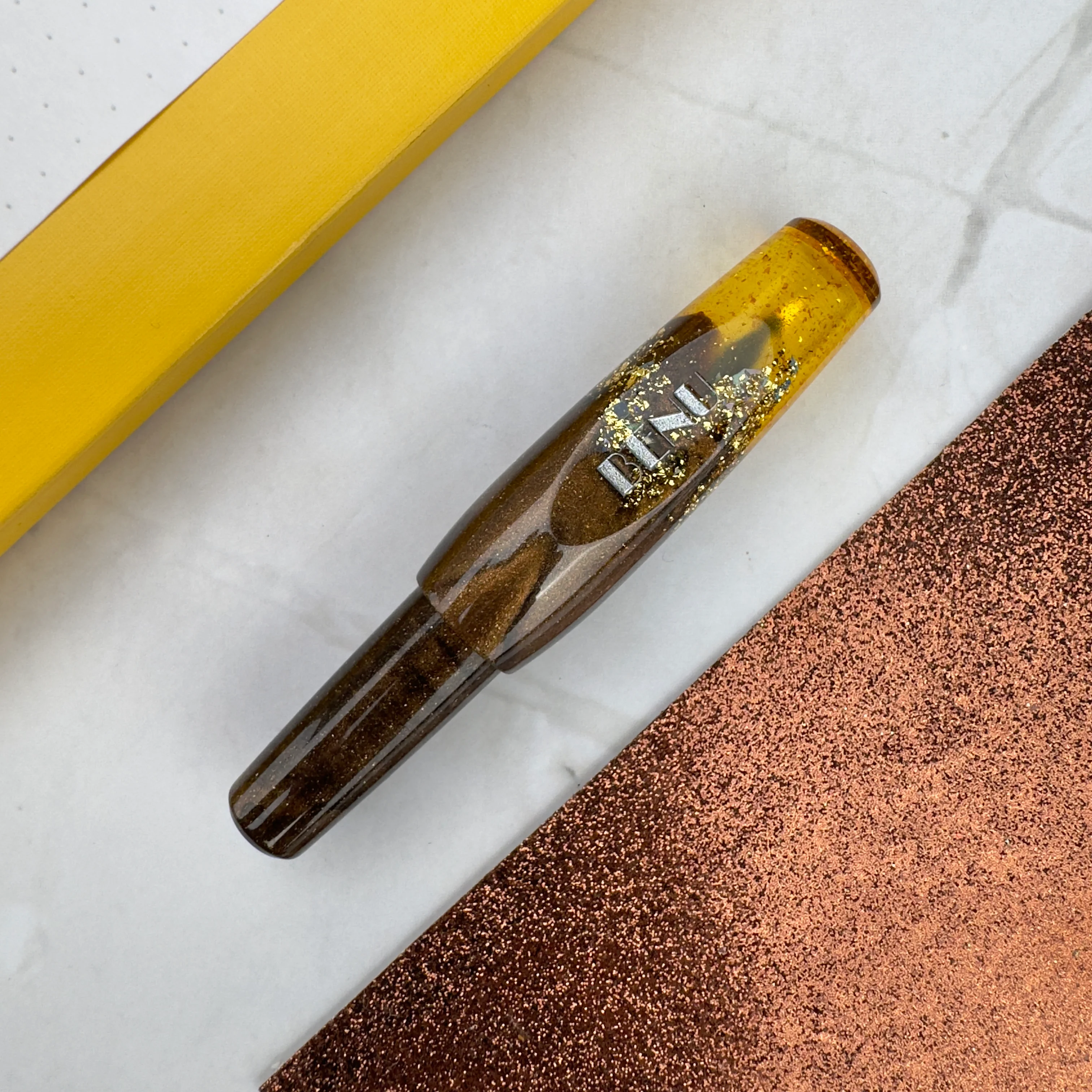 Benu Pixie Fountain Pen - Honey Bronze - Image 2