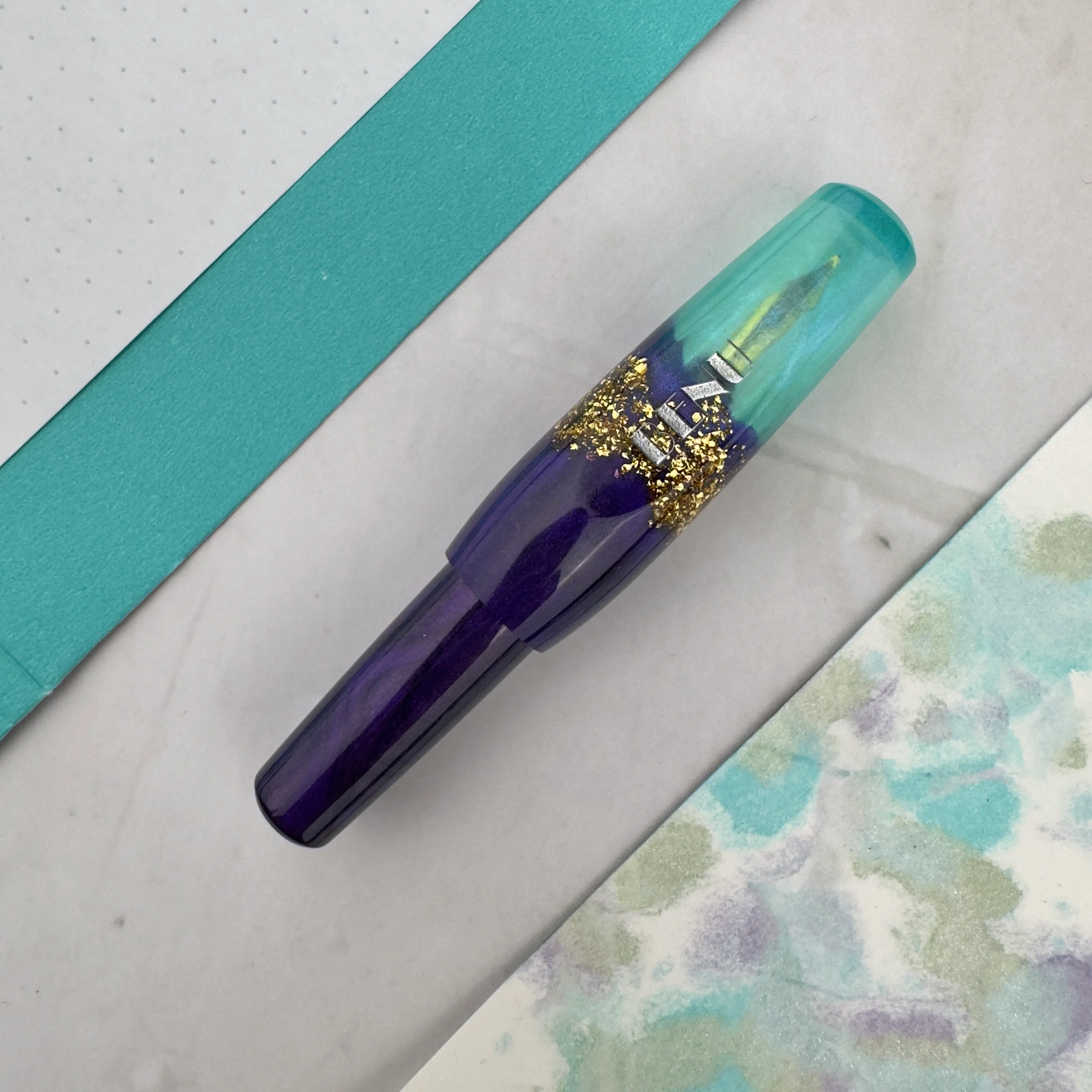 Benu Pixie Fountain Pen - Twilight Lagoon - Image 2