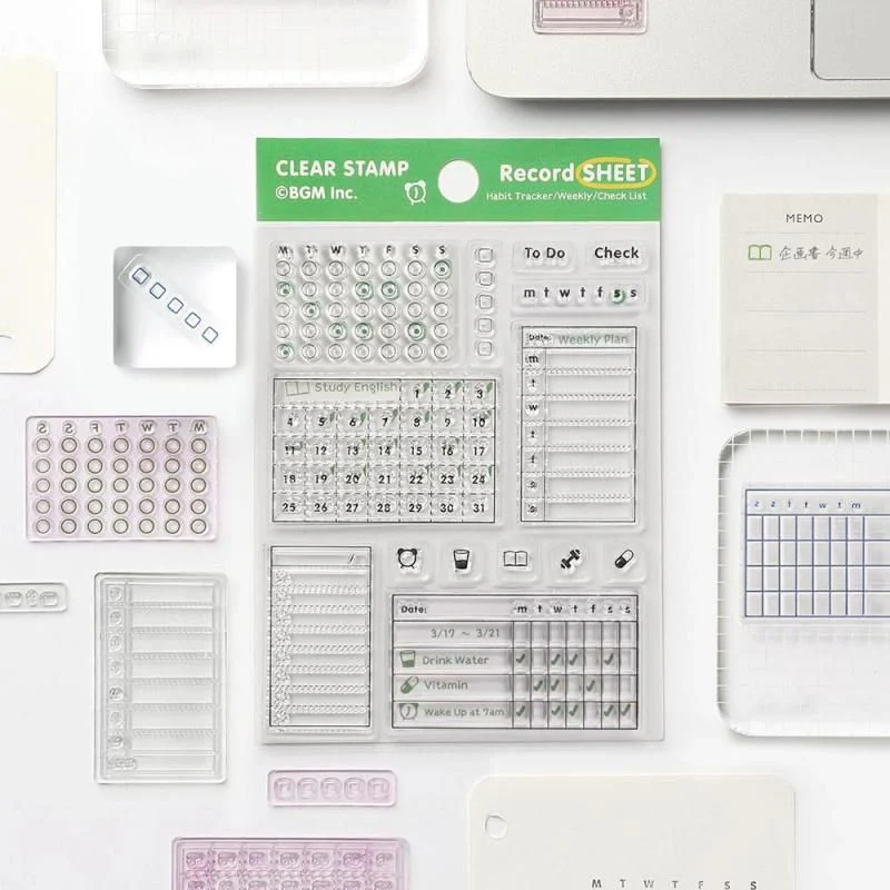 BGM Clear Stamp - Record Sheet - Image 5