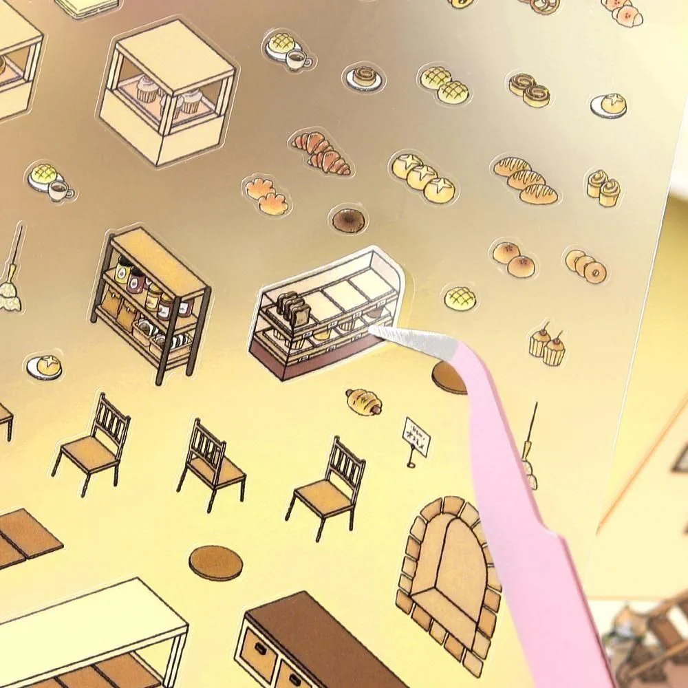 BGM Diorama 2.5D Stickers - Vol. 2 - Bakery - Image 3
