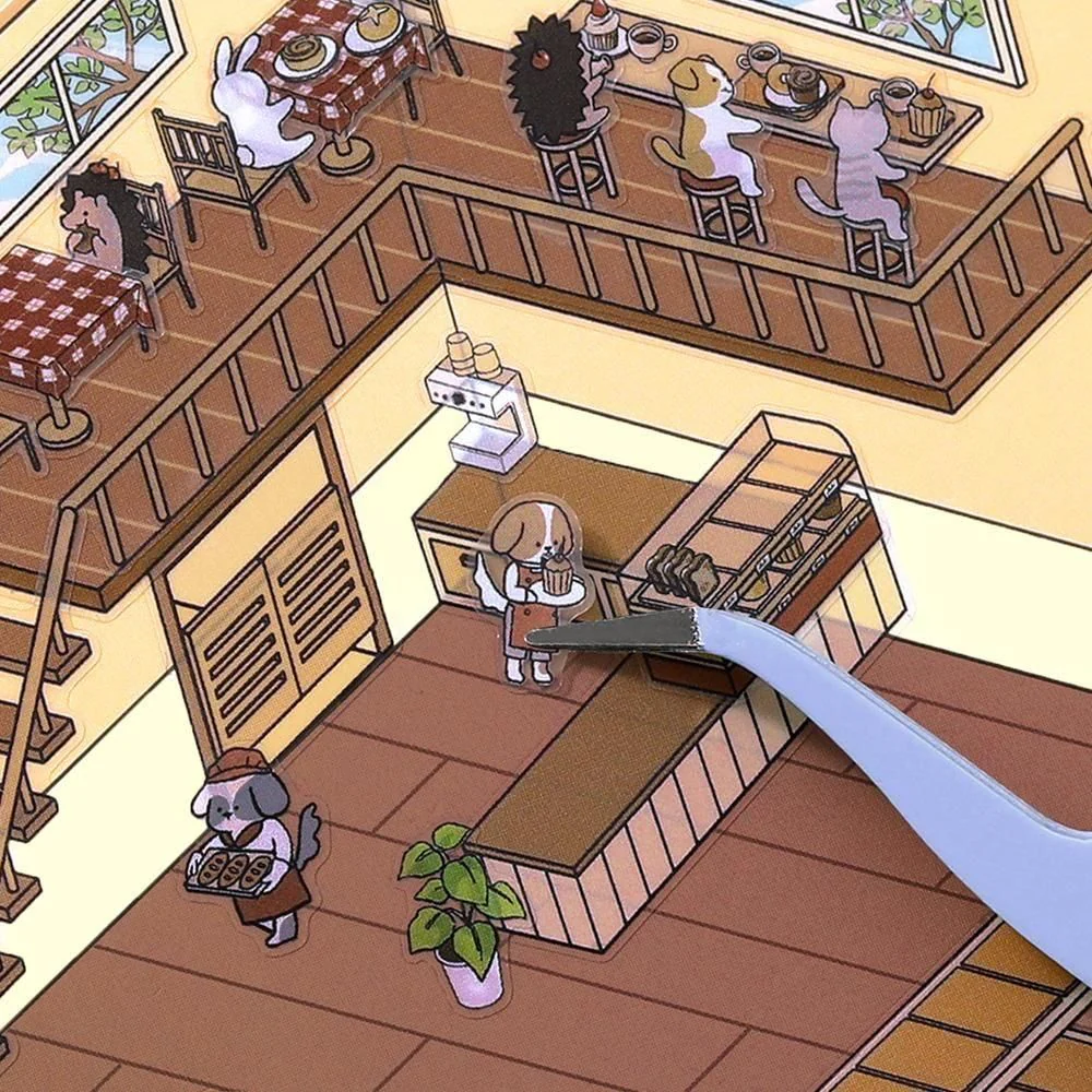 BGM Diorama 2.5D Stickers - Vol. 2 - Bakery - Image 5