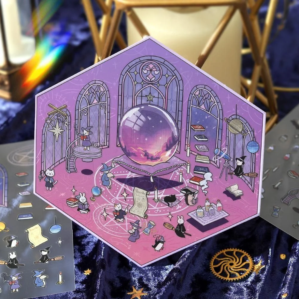 BGM Diorama 2.5D Stickers - Vol. 2 - Fantasy World - Image 4