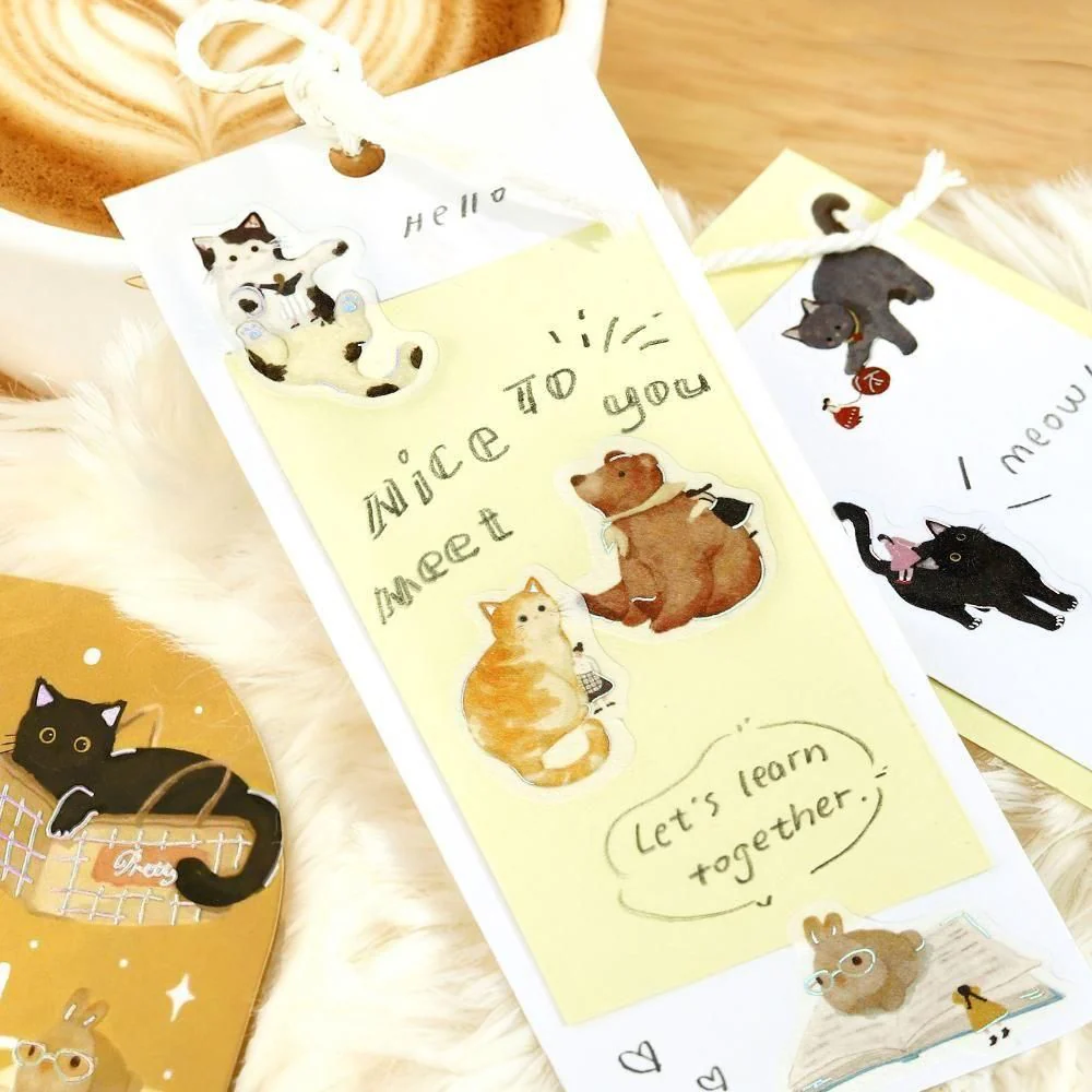 BGM Flake Stickers - Petit Story - Animal - Image 5