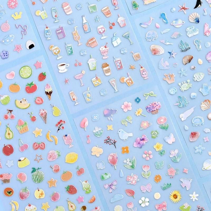 BGM Icing Sticker Sheet - Soft and Fluffy Drink - Image 5