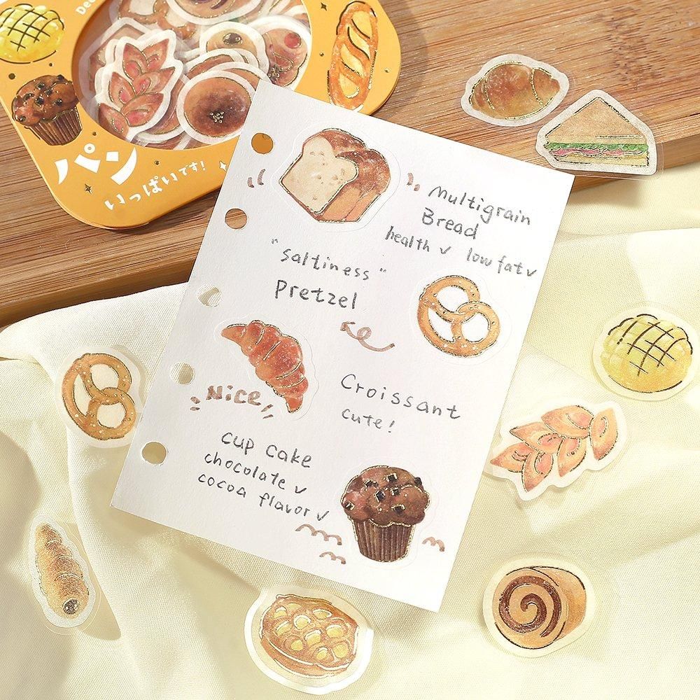 BGM Planner Sticker Flakes - Lots of Bread - Image 4