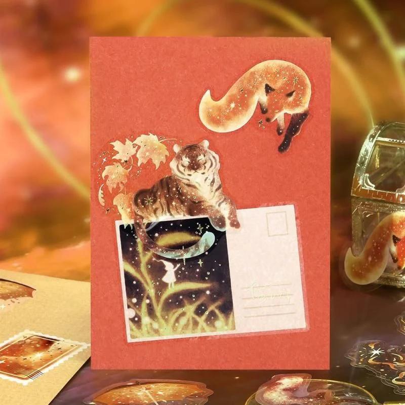 BGM Planner Sticker Flakes - Stardust Magic - Saturn - Image 5