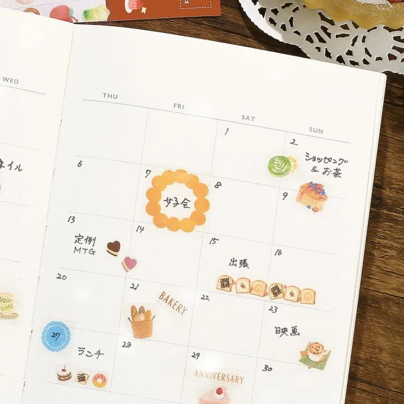 BGM Planner Sticker Sheet - A Bite of Sweets - Image 6
