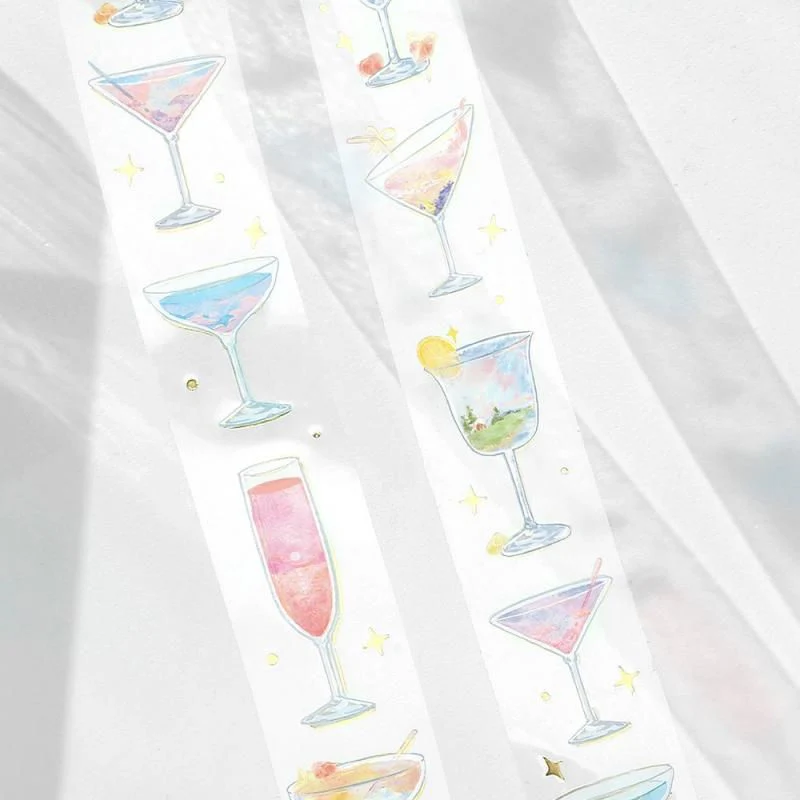 BGM Washi Tape - Classic Life - Sky Cocktail - Image 3