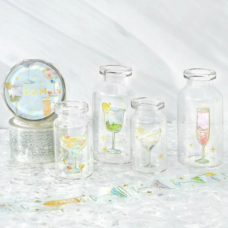 BGM Washi Tape - Classic Life - Sky Cocktail - Image 4