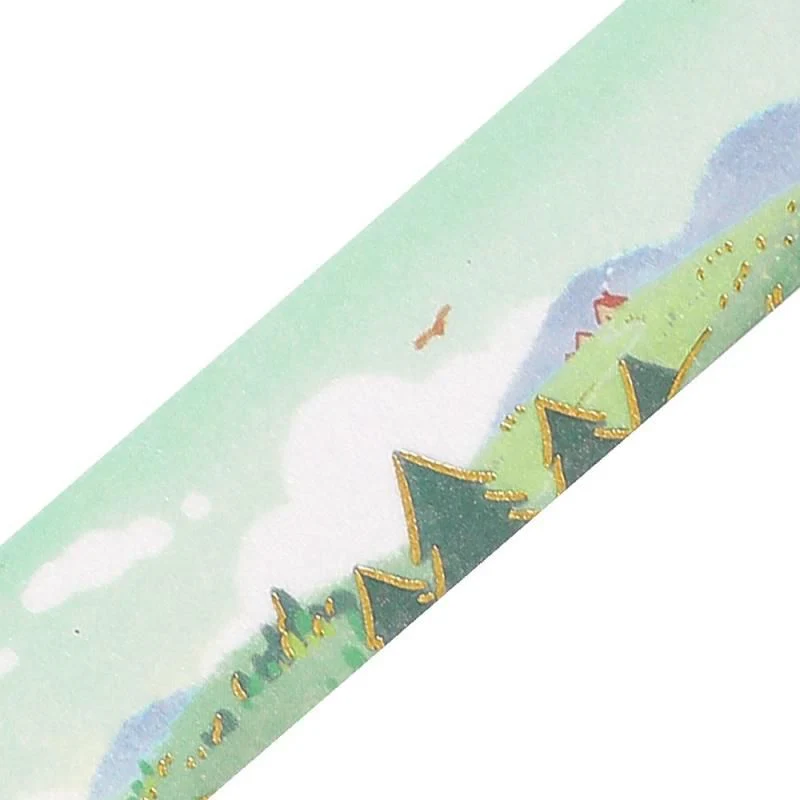 BGM Washi Tape - Dreamy Scenery - Fields - Image 2
