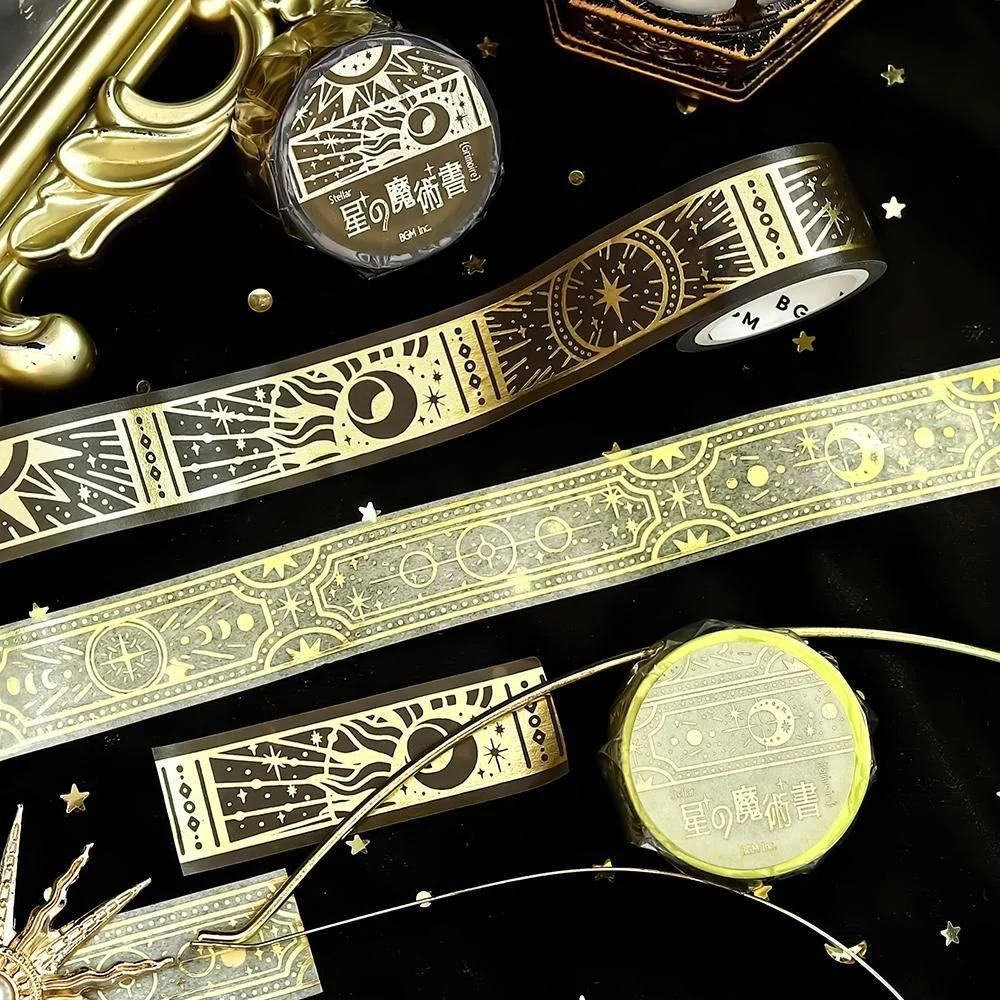 BGM Washi Tape - Star Magic Book - Light - Image 3