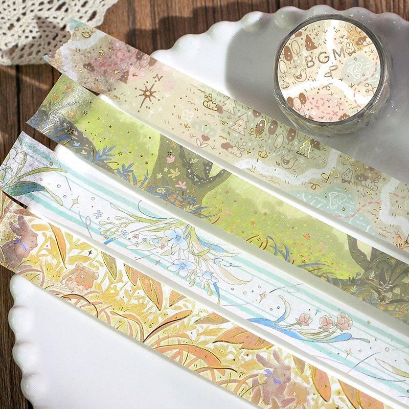 BGM Washi Tape - Wonderful Journey - Map - Image 4