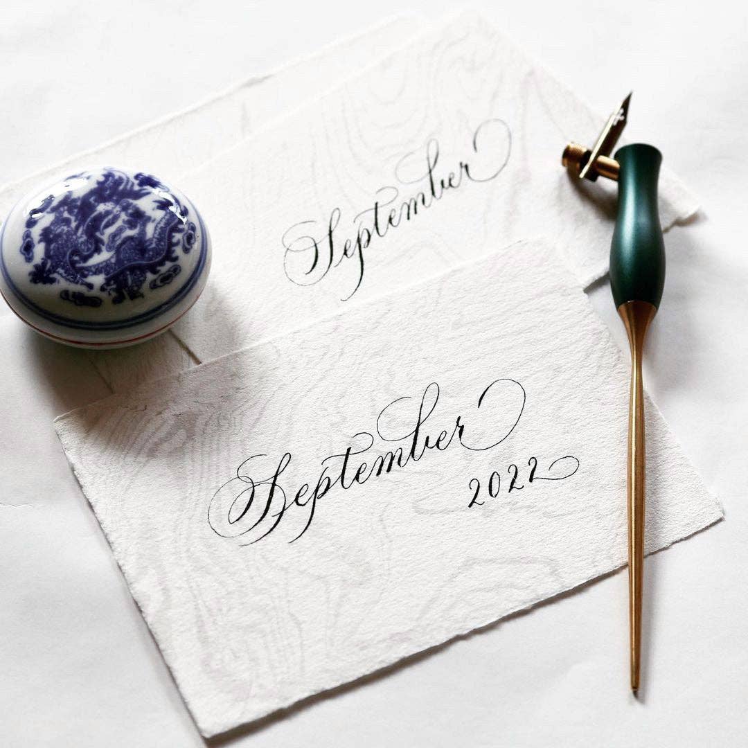 Tom's Studio Bloom Oblique Calligraphy Pen - Image 6