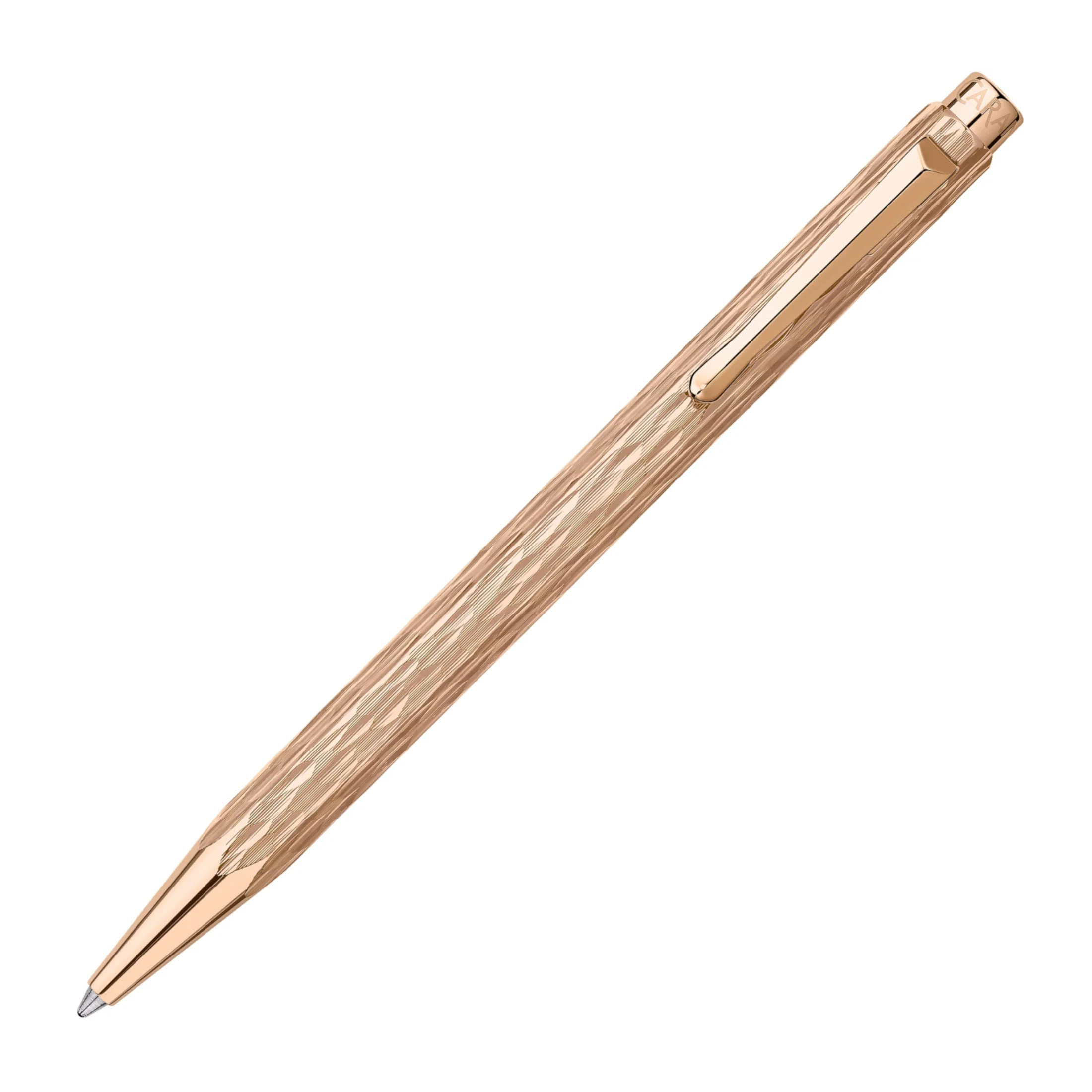 Caran d'Ache 849 Ecridor Venetian Ballpoint Pen - Chevron Rose (Gift Set) - Image 2