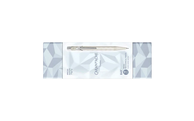 Caran d'Ache 849 Mechanical Pencil - Alpine Frost - White (Special Edition) - Image 3