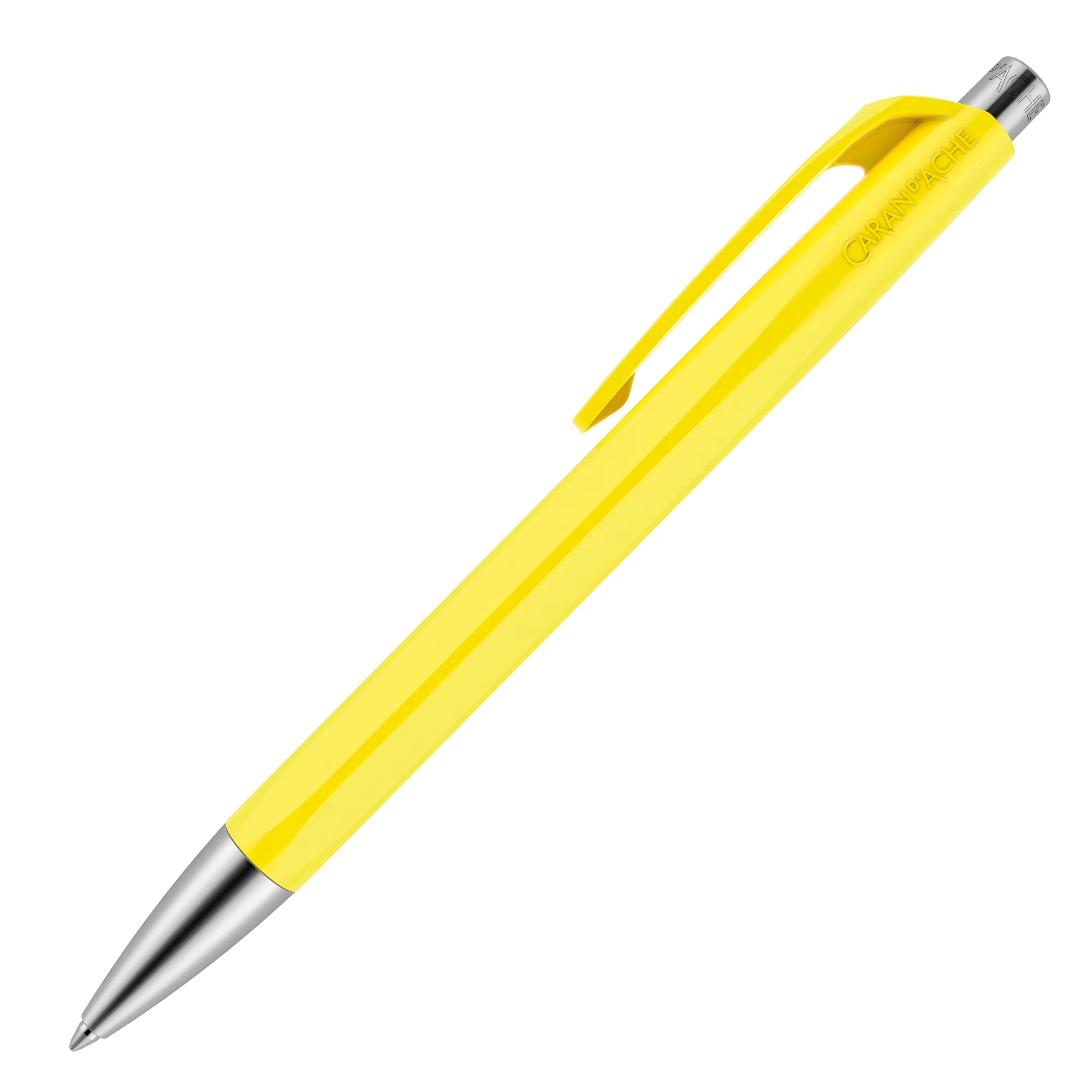 Caran d'Ache 888 Infinite Ballpoint Pen - Lemon Yellow - Image 2