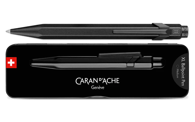Caran d'Ache XL 849 Ballpoint Pen - Black Code - Image 4