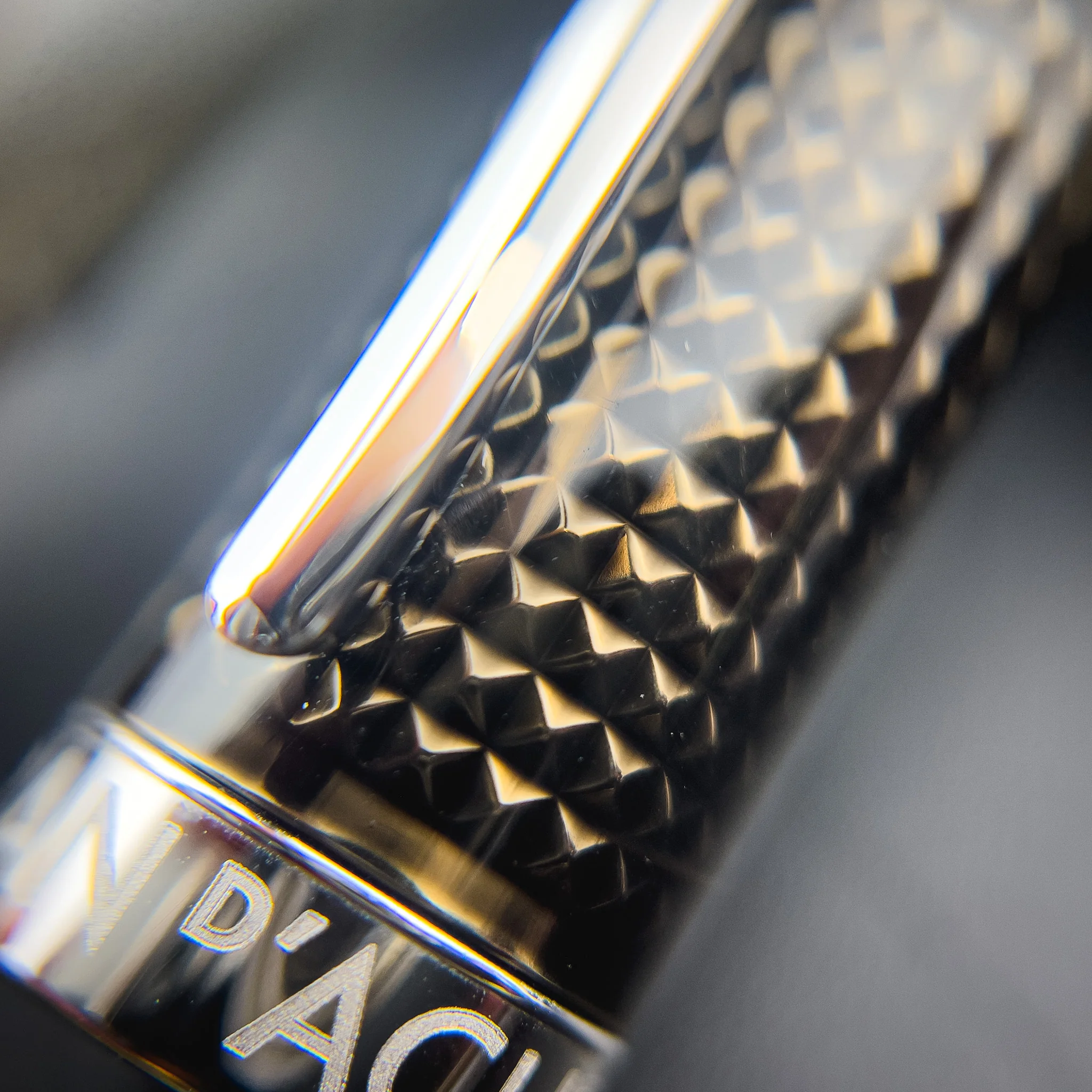 Caran d'Ache LÉMAN Rollerball Pen - De Nuit w/ Silver Trim - Image 3