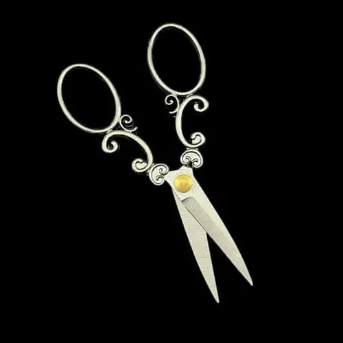 CoraCreaCrafts Arabesque Scissors - Black - Image 2