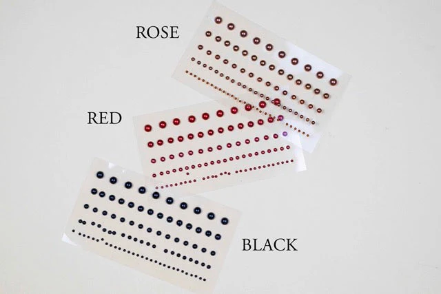 CoraCreaCrafts Black Pearl Stickers - Image 2
