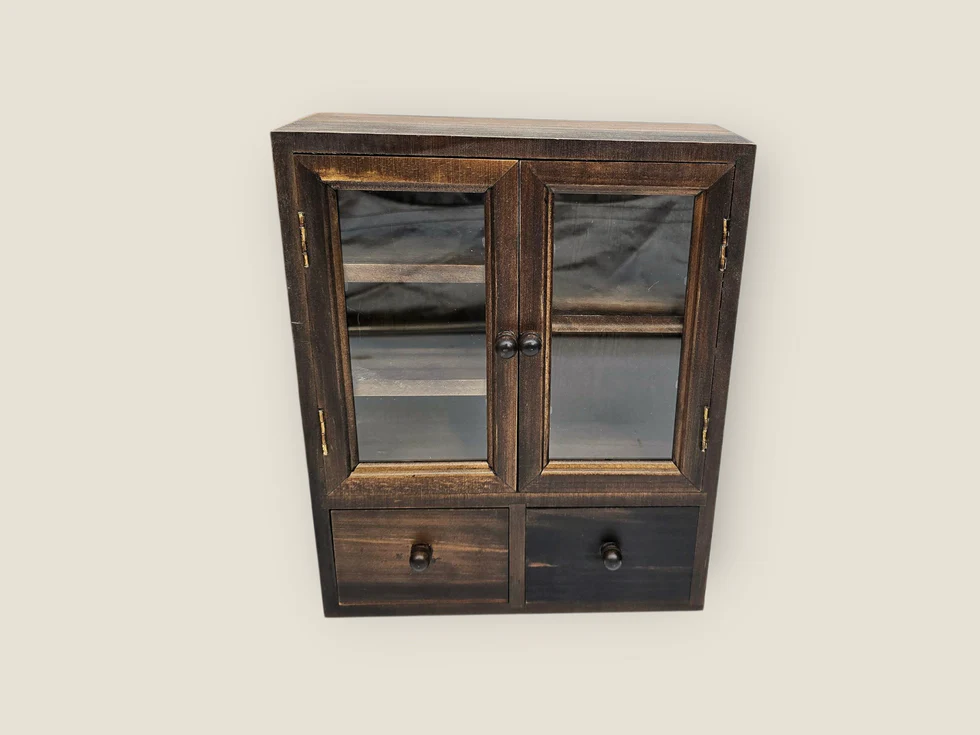 CoraCreaCrafts Mini Wooden Cabinet - Image 3