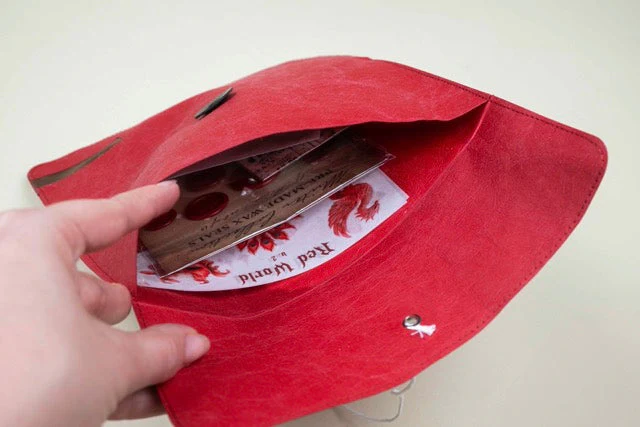 CoraCreaCrafts Red Storage Envelope - Image 3