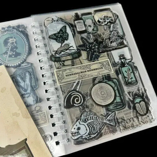 CoraCreaCrafts Sticker Book - Cabinet of Curiosities Sticker Book - Image 3