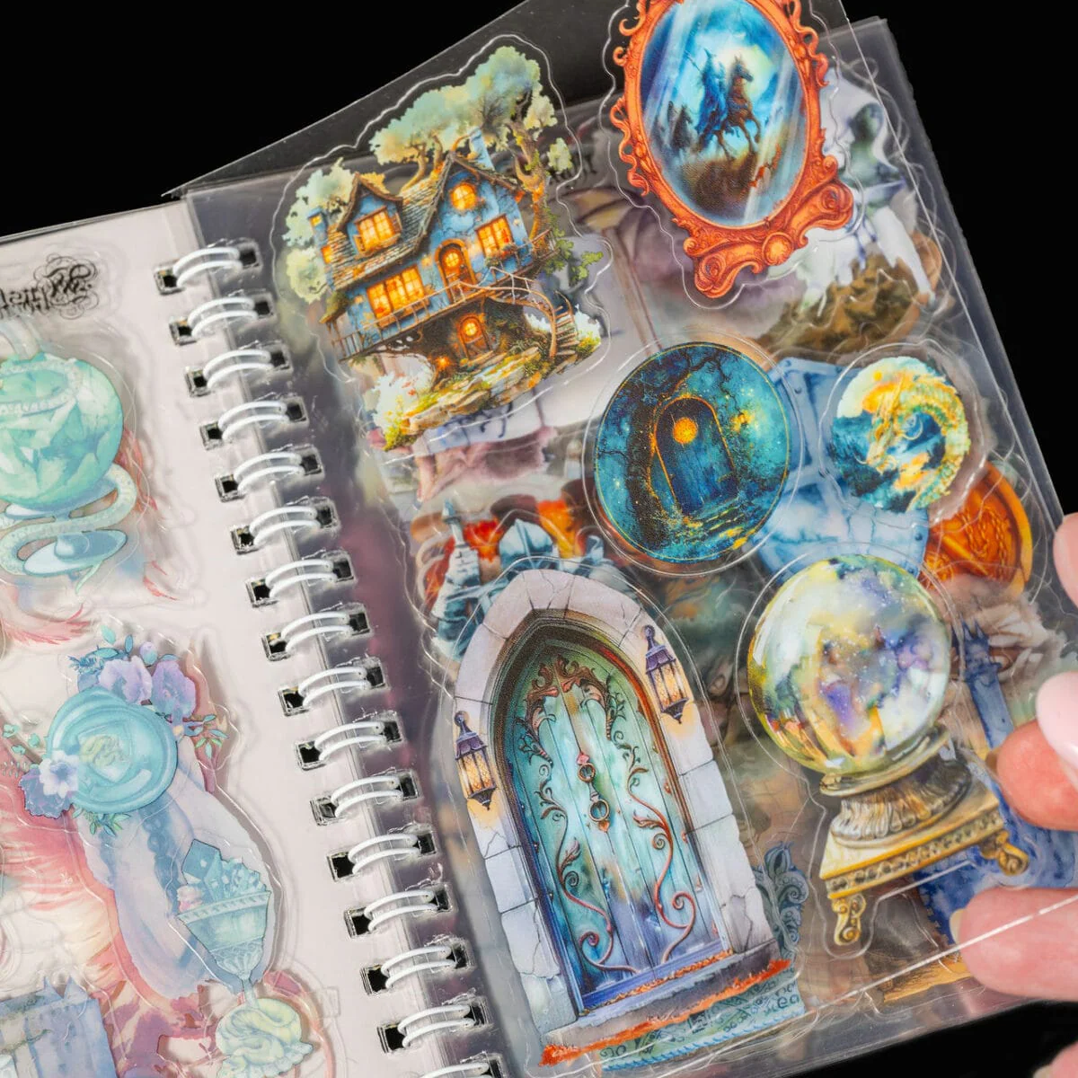 CoraCreaCrafts Sticker Book - Fantasy - Image 3