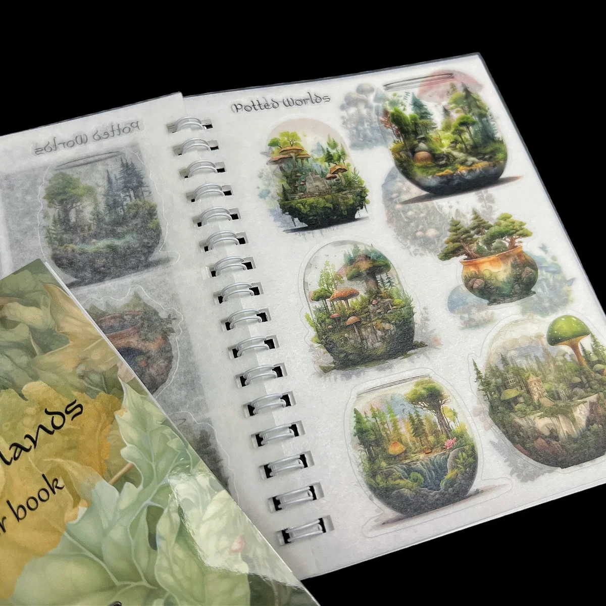 CoraCreaCrafts Sticker Book - Mystical Woodlands - Image 2