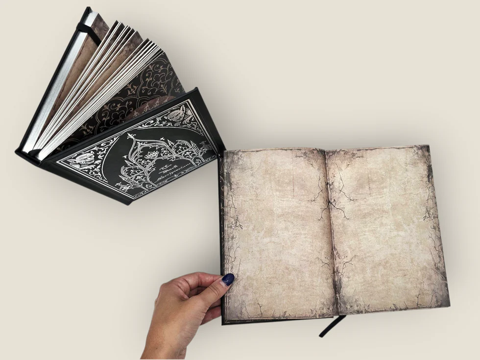 CoraCreaCrafts The Dark Scriptorium Notebook - Image 2