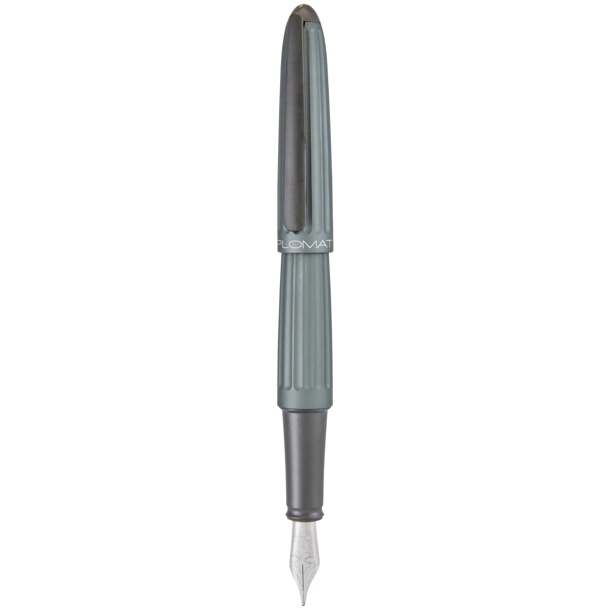 Diplomat Aero Fountain Pen - Grey - Image 4