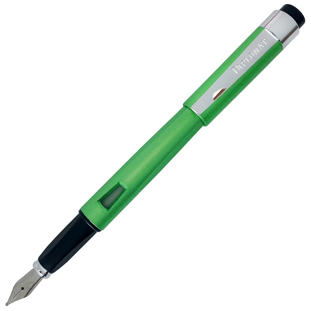 Diplomat Magnum Fountain Pen - Lime Green - Image 3