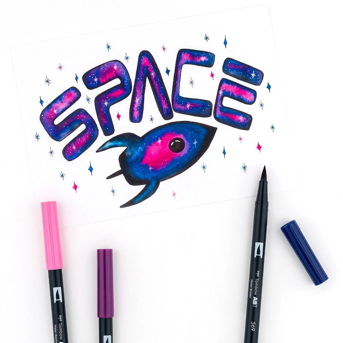 Tombow Dual Brush Marker - Galaxy Palette - Image 7