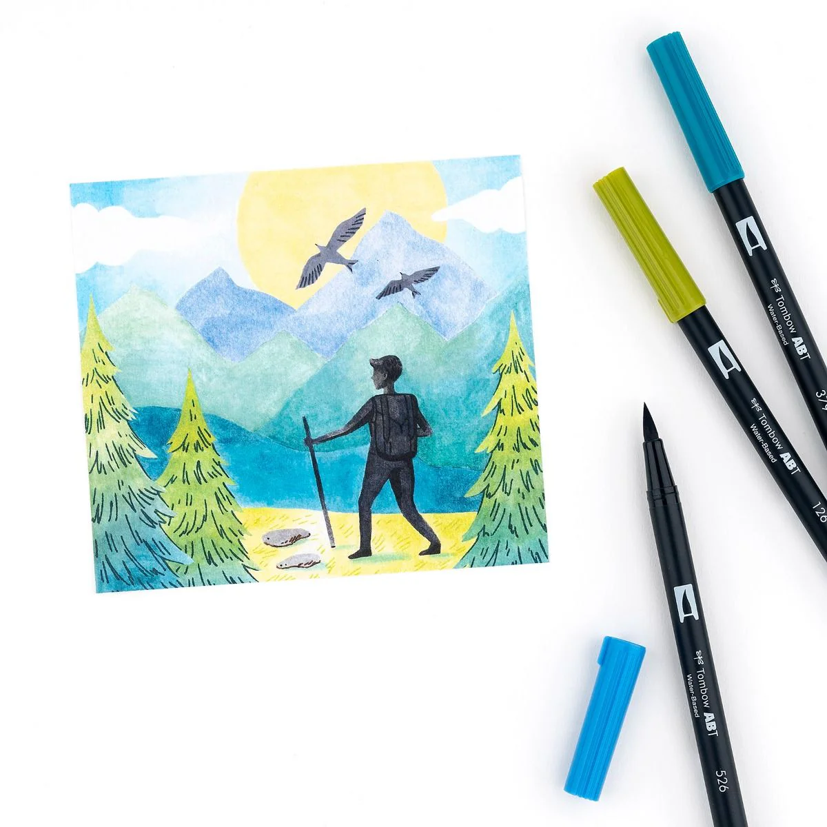 Tombow Dual Brush Marker - Landscape Palette - Image 7