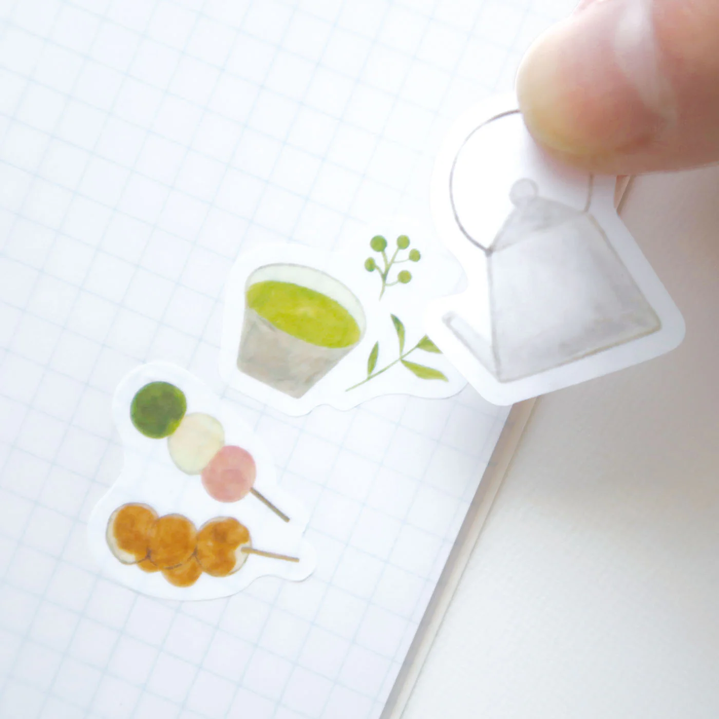 EL COMMUN Ayu Iwashima Flake Stickers - Wagashi - Image 2