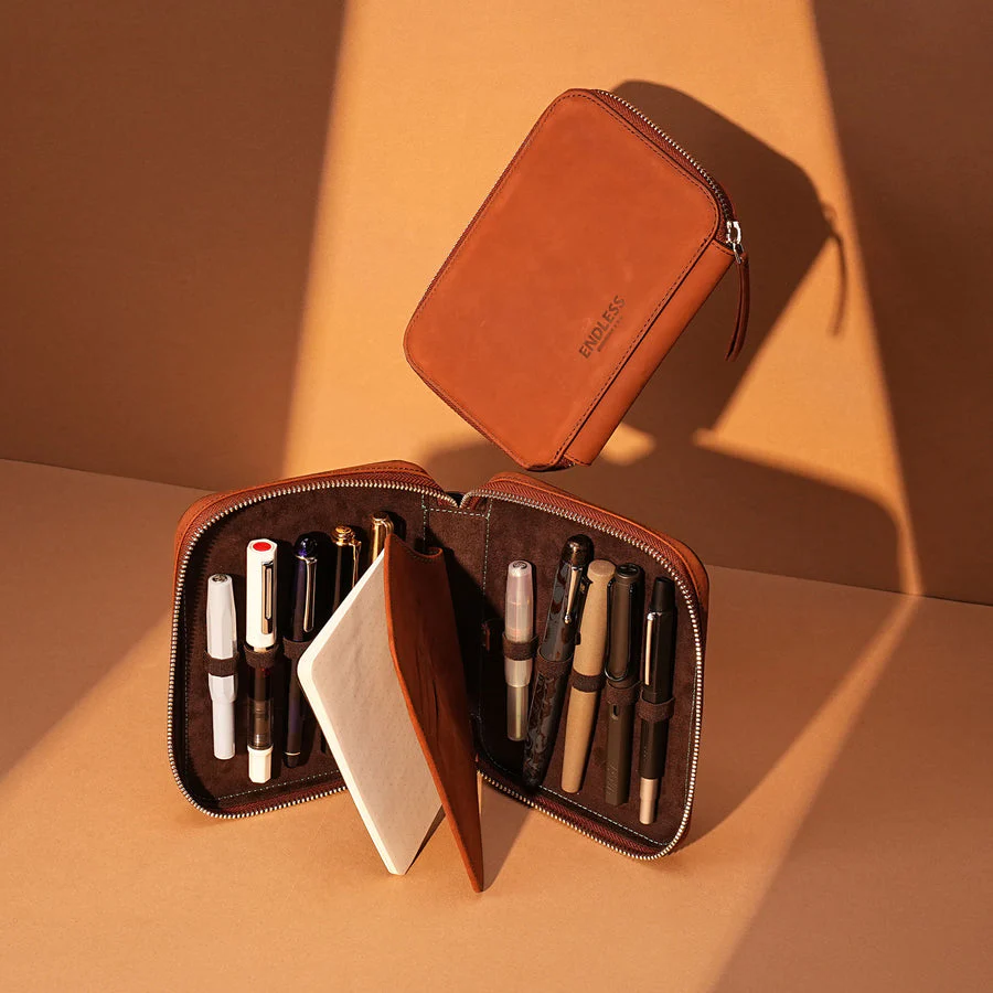Endless Companion Leather Pen Pouch - 10 pen - Image 3