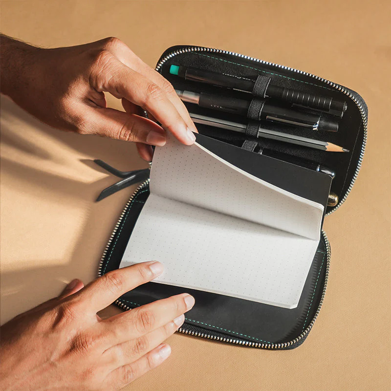 Endless Companion Leather Pen Pouch - 5 pen - Image 5