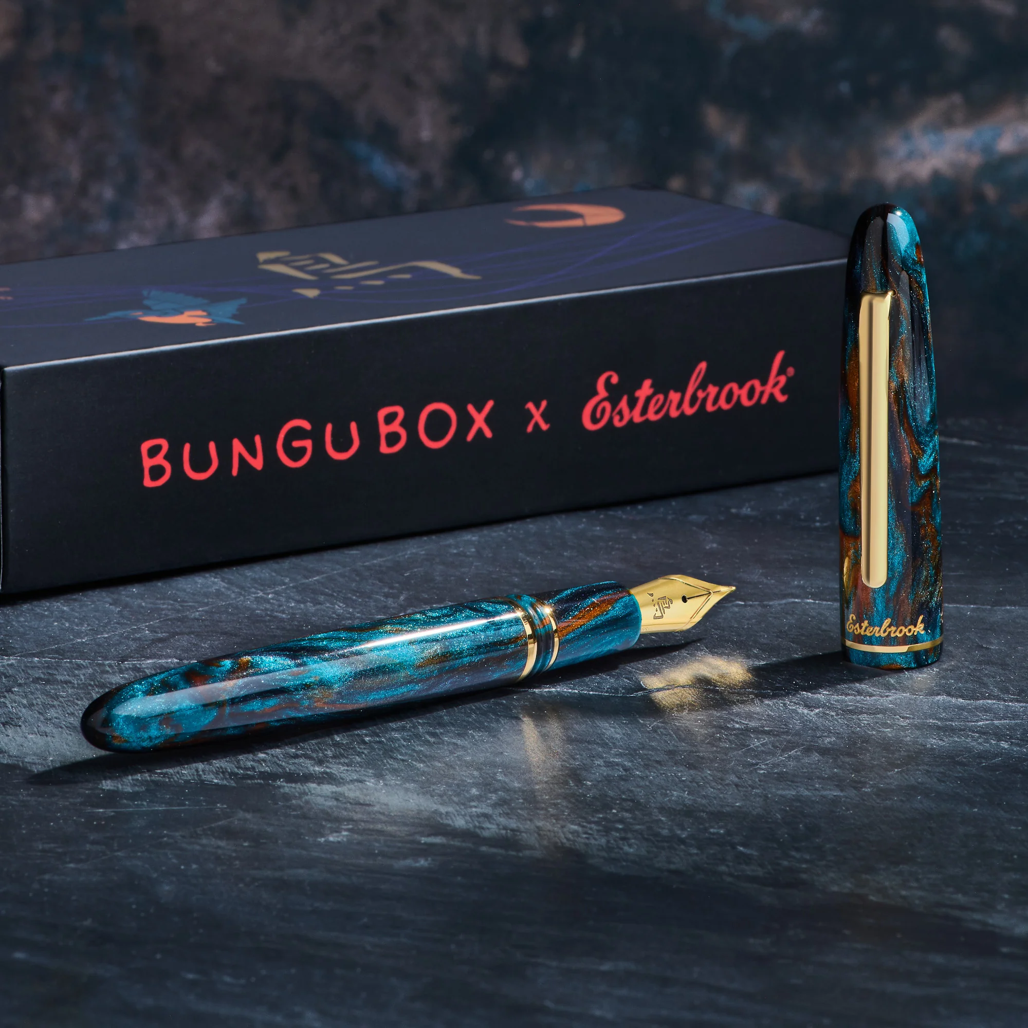 Esterbrook x BUNGUBOX Estie Fountain Pen - Kingfisher (Special Edition) - Image 5