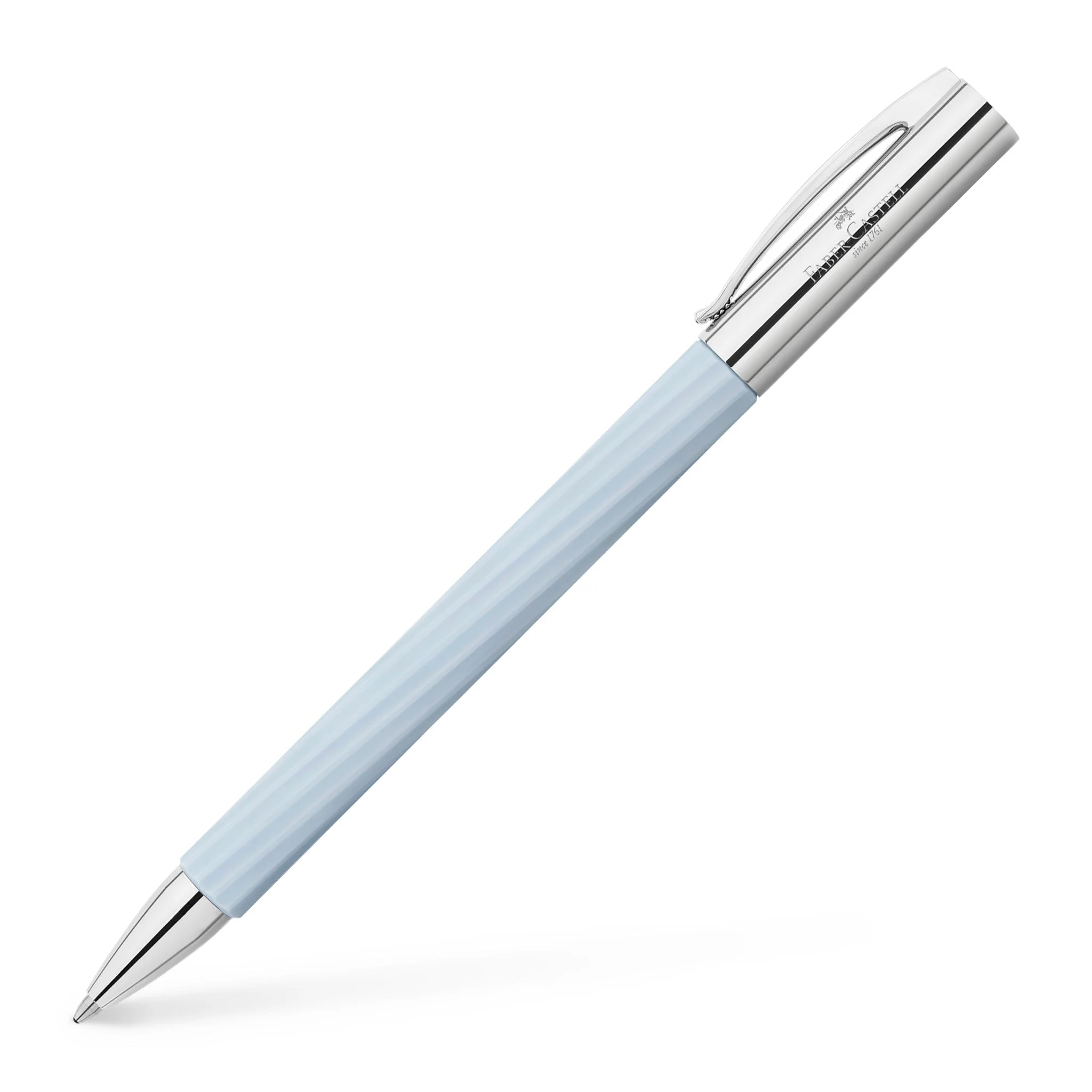 Faber-Castell Ambition Ballpoint Pen - Italic Ice Blue (Limited Edition) - Image 2