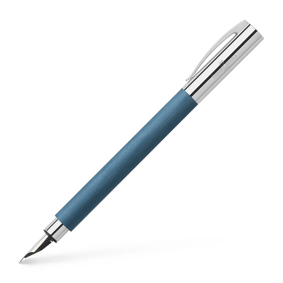 Faber-Castell Ambition Fountain Pen - Precious Blue - Image 3