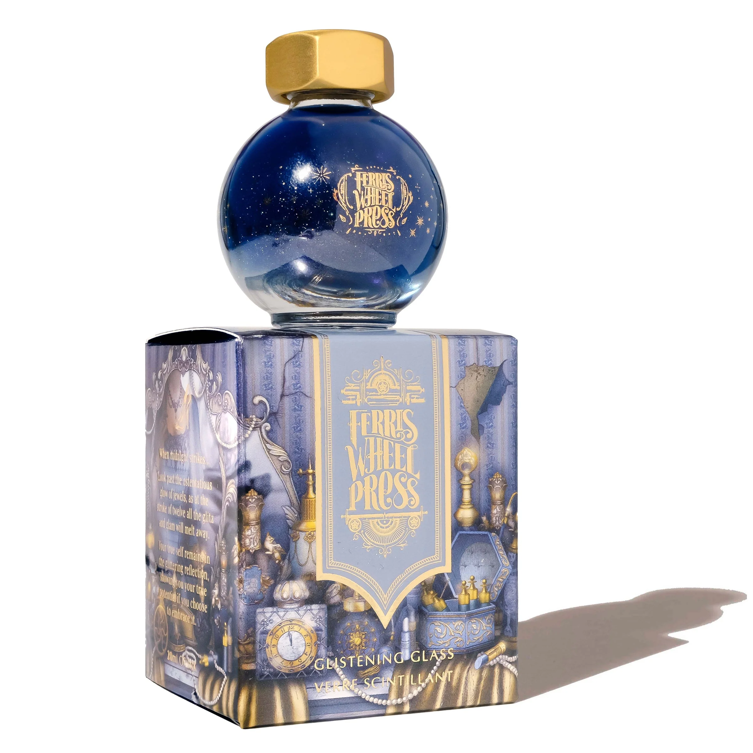 Ferris Wheel Press Glistening Glass (Special Edition) - 20ml bottled Ink - Image 2