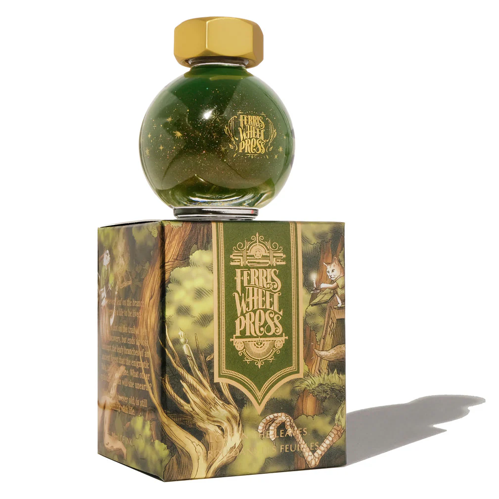 Ferris Wheel Press Bestiary Series - Lost in the Leaves - 20ml bottled Ink (Special Edition) - Image 3