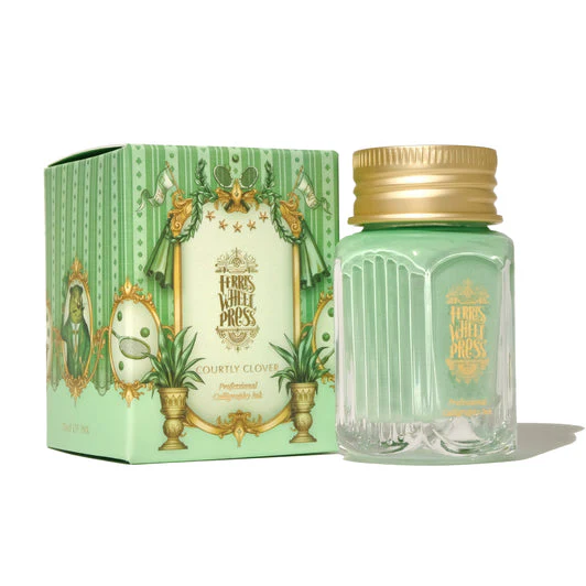 Ferris Wheel Press Courtly Clover - 28ml Calligraphy Bottled Ink - Image 2