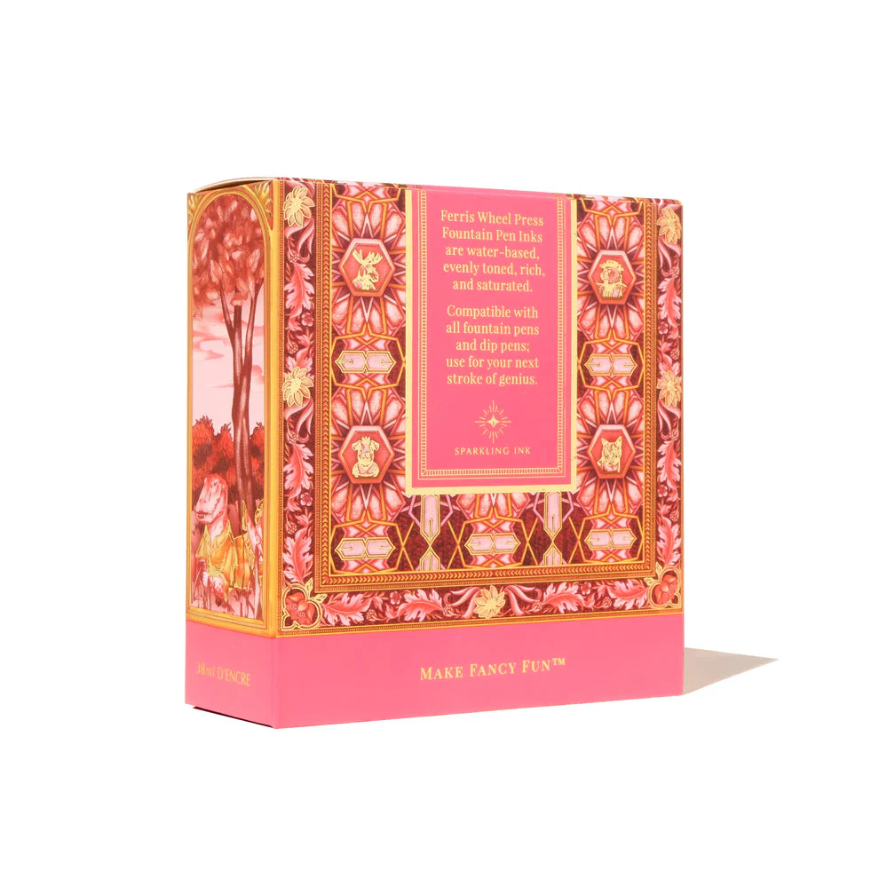Ferris Wheel Press La Belle Epoque Collection - Rose at Dawn - 38ml Bottled Ink - Image 4