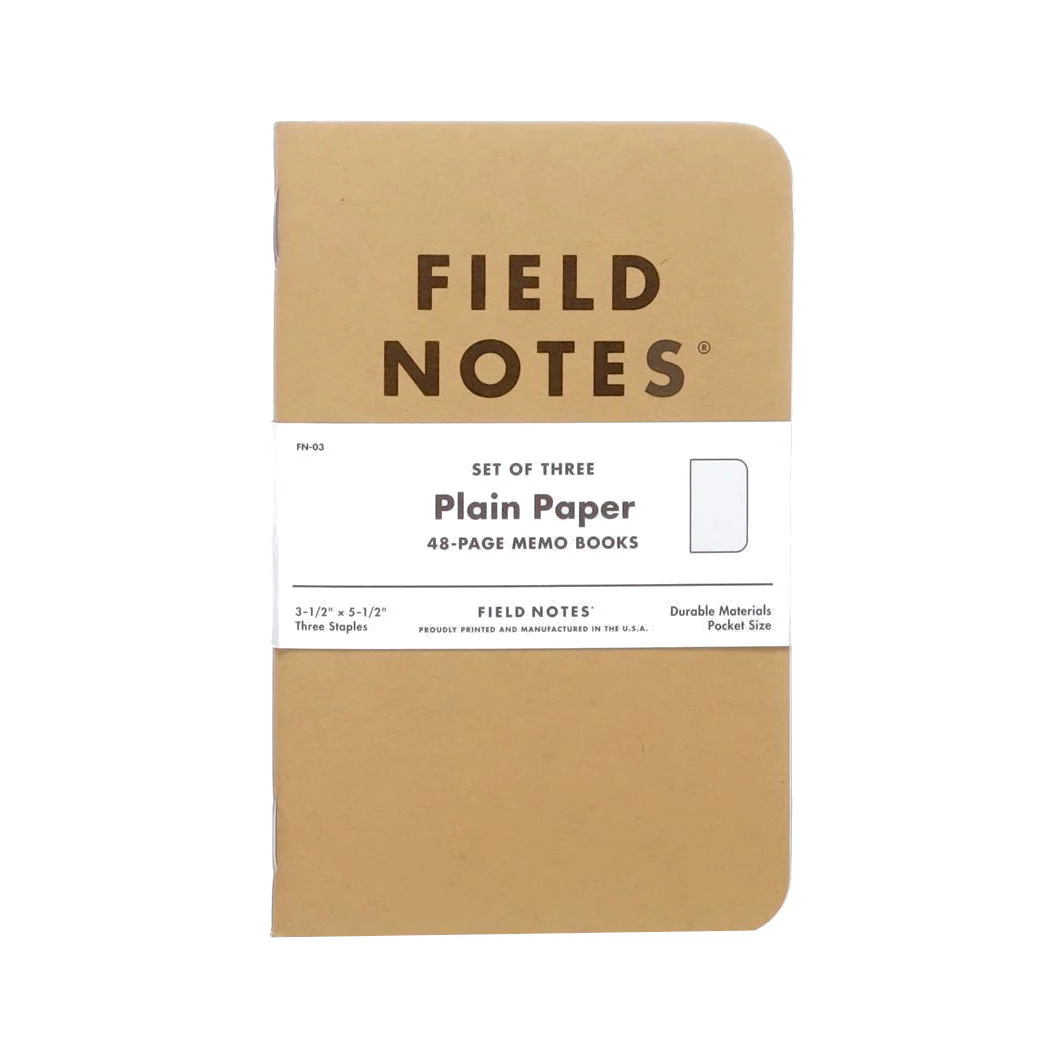 Field Notes Original Plain 3-Pack - Image 3
