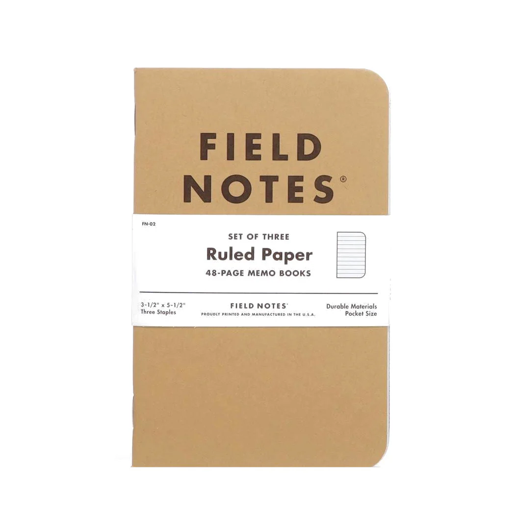 Field Notes Original Ruled 3-Pack - Image 3