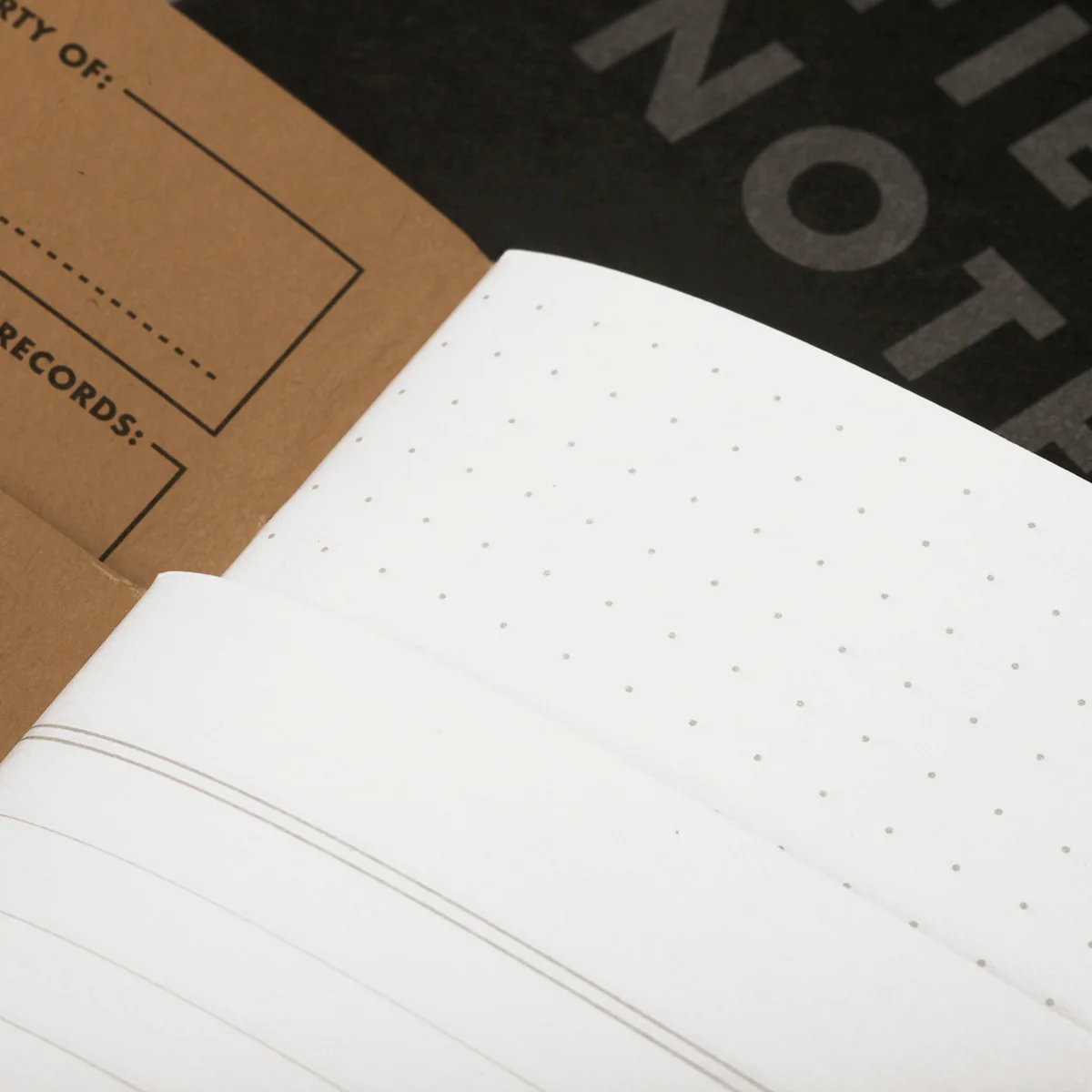 Field Notes Pitch Black Notebook, Dot Graph, 2-Pack, 4 3/4" x 7 1/2" - Image 4