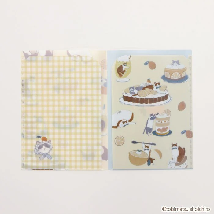 Furukawashiko A5 Clear File - Lemon Sweets - Image 6